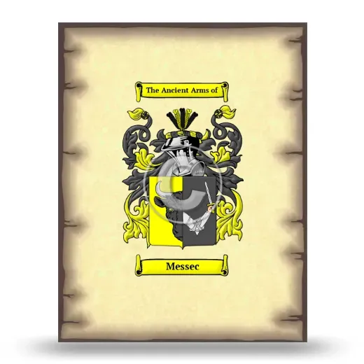 Messec Coat of Arms Print