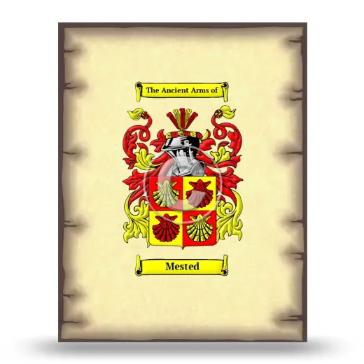 Mested Coat of Arms Print