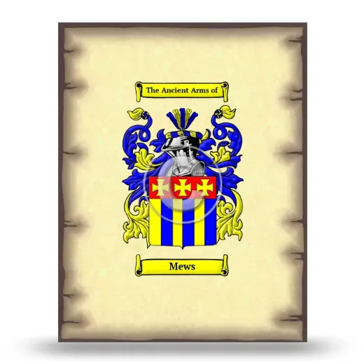 Mews Coat of Arms Print