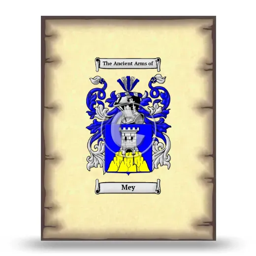 Mey Coat of Arms Print