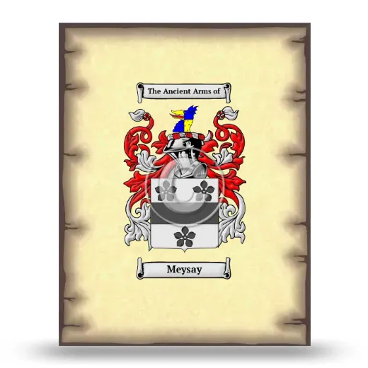 Meysay Coat of Arms Print