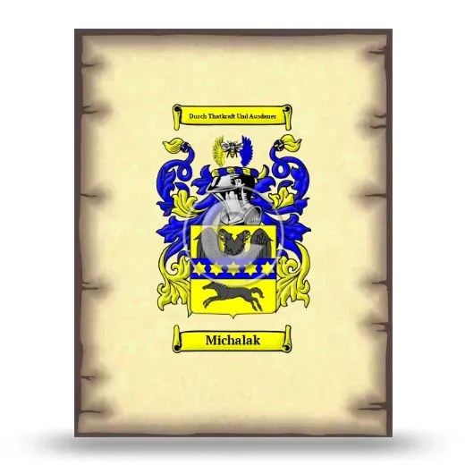 Michalak Coat of Arms Print