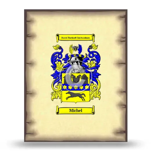 Michel Coat of Arms Print