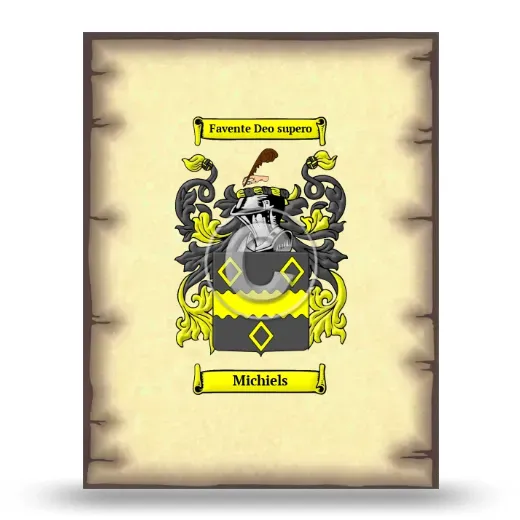 Michiels Coat of Arms Print