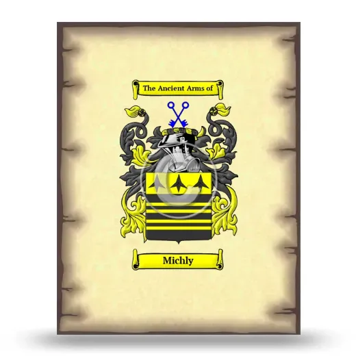 Michly Coat of Arms Print