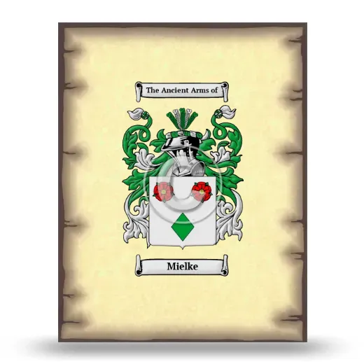 Mielke Coat of Arms Print