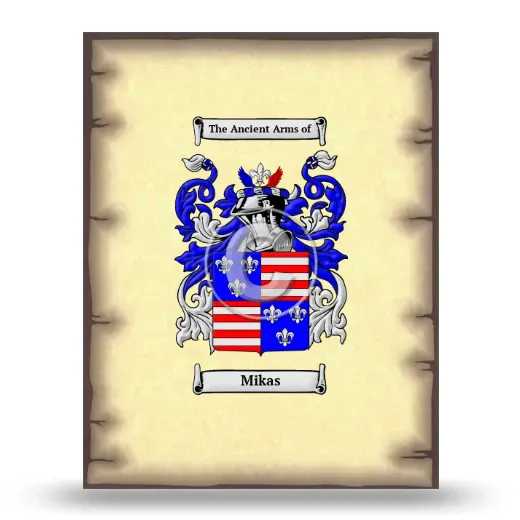 Mikas Coat of Arms Print