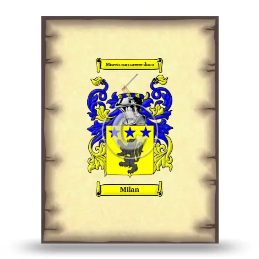 Milan Coat of Arms Print
