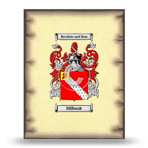 Milbank Coat of Arms Print