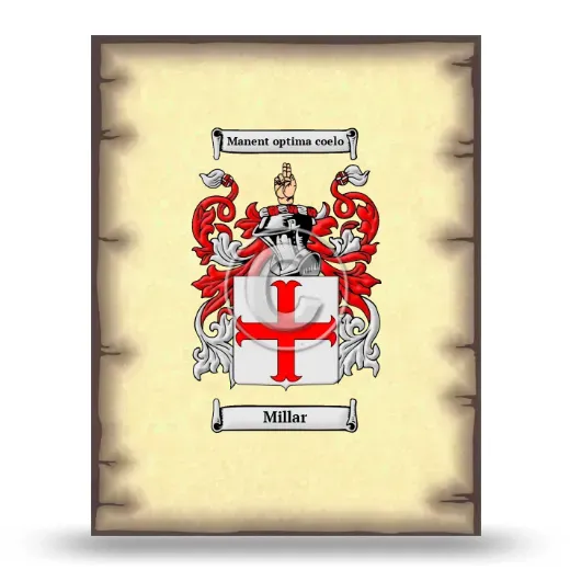 Millar Coat of Arms Print