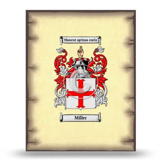 Miller Coat of Arms Print