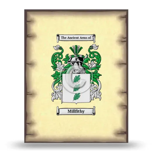 Millfithy Coat of Arms Print