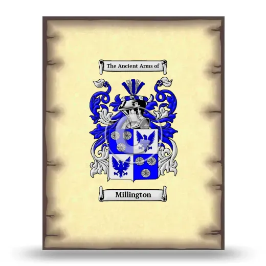 Millington Coat of Arms Print