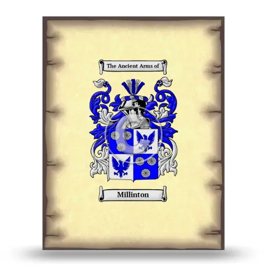 Millinton Coat of Arms Print