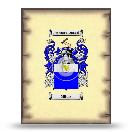 Milors Coat of Arms Print