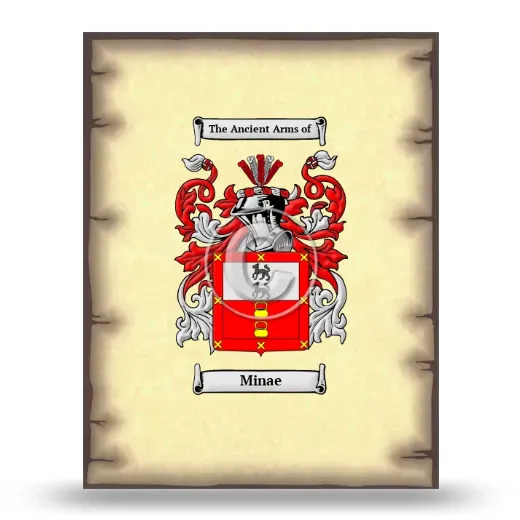Minae Coat of Arms Print