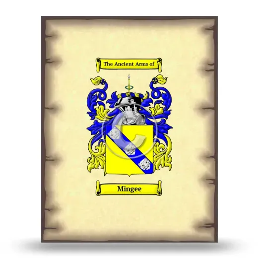 Mingee Coat of Arms Print