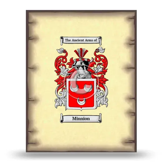 Minnion Coat of Arms Print