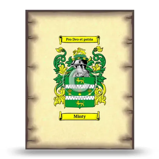 Minty Coat of Arms Print