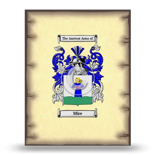 Mire Coat of Arms Print
