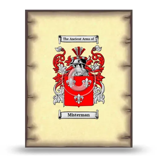 Misterman Coat of Arms Print