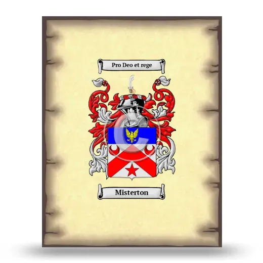 Misterton Coat of Arms Print