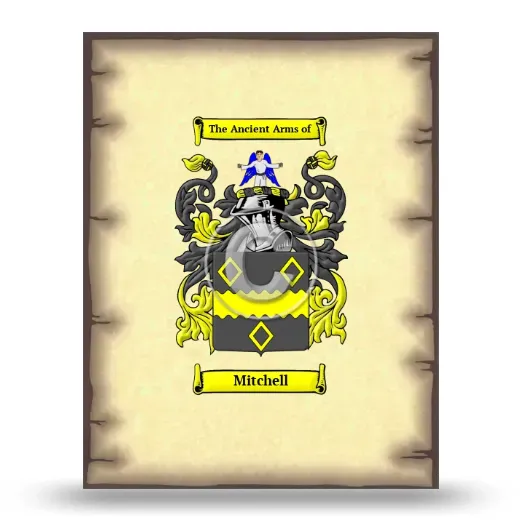 Mitchell Coat of Arms Print