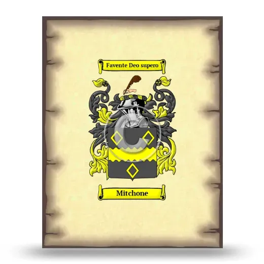Mitchone Coat of Arms Print