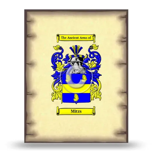 Mitzs Coat of Arms Print