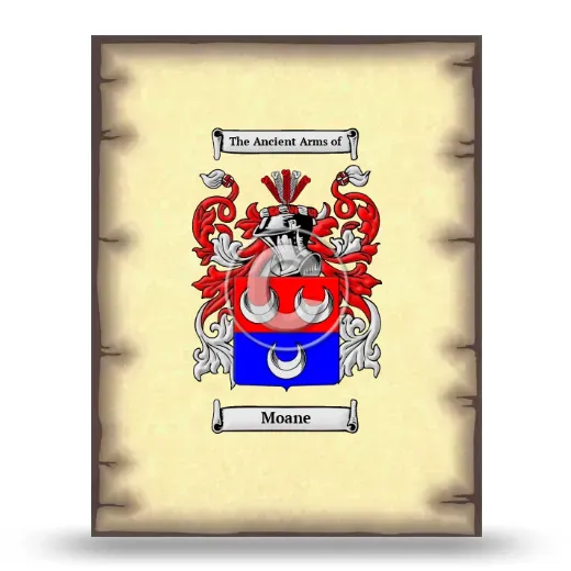 Moane Coat of Arms Print