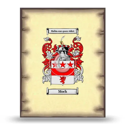 Moch Coat of Arms Print