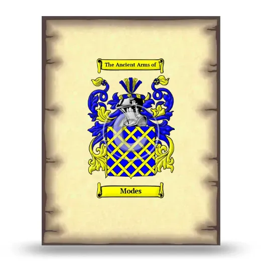 Modes Coat of Arms Print