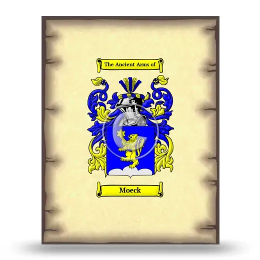 Moeck Coat of Arms Print