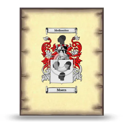 Moers Coat of Arms Print