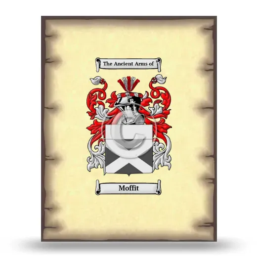 Moffit Coat of Arms Print