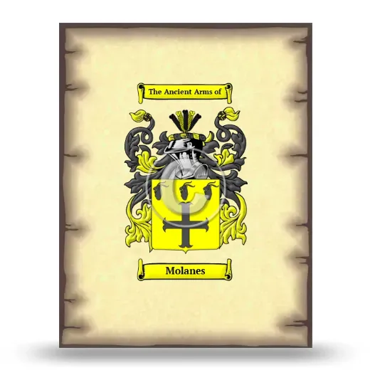 Molanes Coat of Arms Print