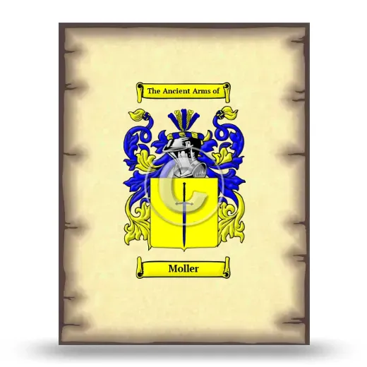 Moller Coat of Arms Print