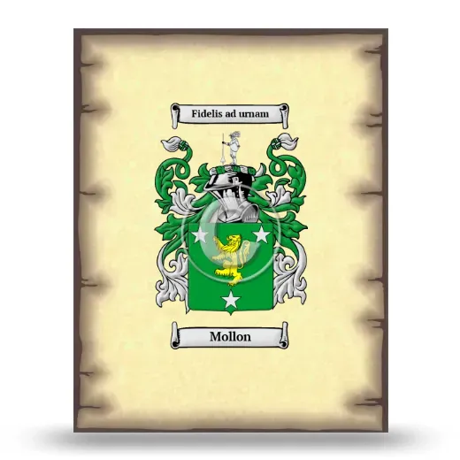 Mollon Coat of Arms Print