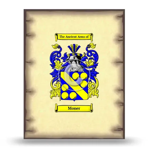 Moner Coat of Arms Print