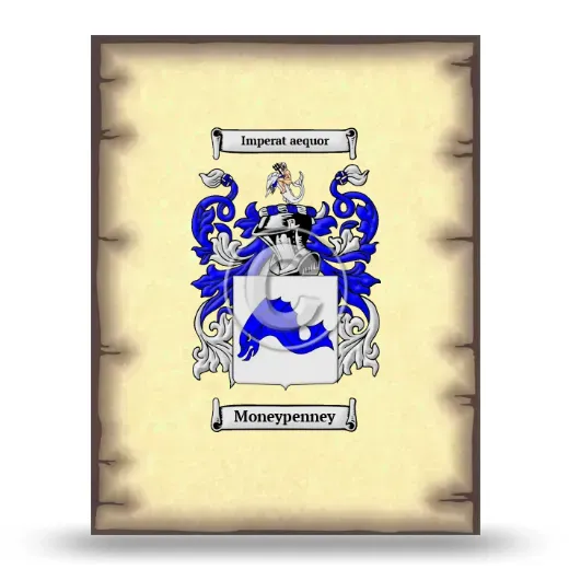 Moneypenney Coat of Arms Print