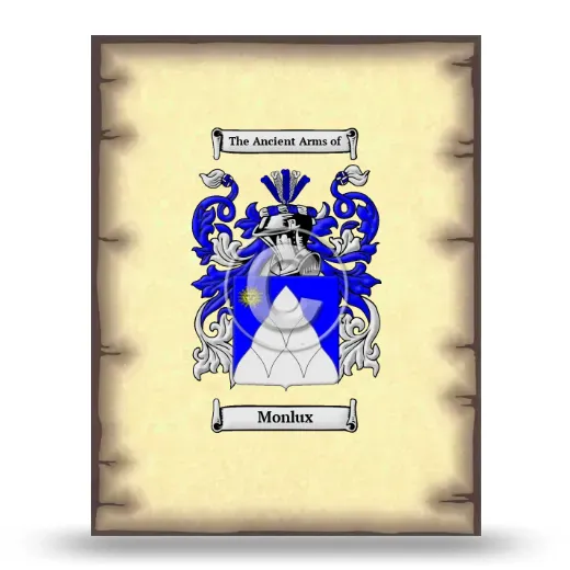 Monlux Coat of Arms Print