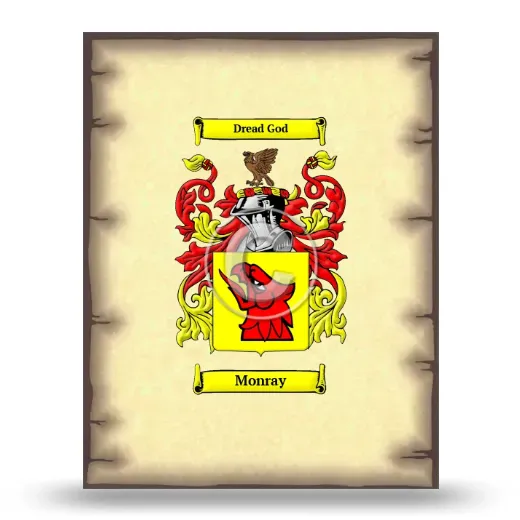 Monray Coat of Arms Print