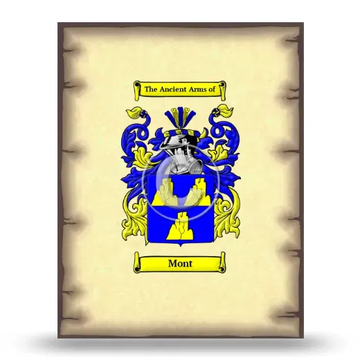 Mont Coat of Arms Print