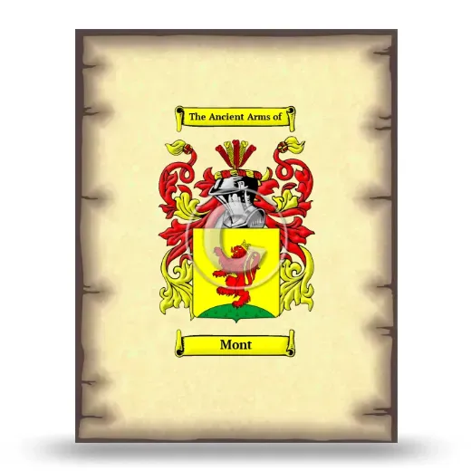 Mont Coat of Arms Print