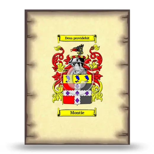 Montie Coat of Arms Print