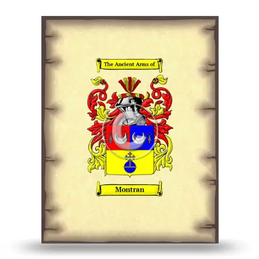 Montran Coat of Arms Print