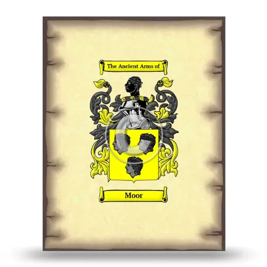 Moor Coat of Arms Print