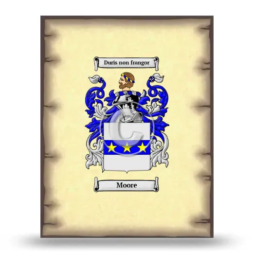 Moore Coat of Arms Print