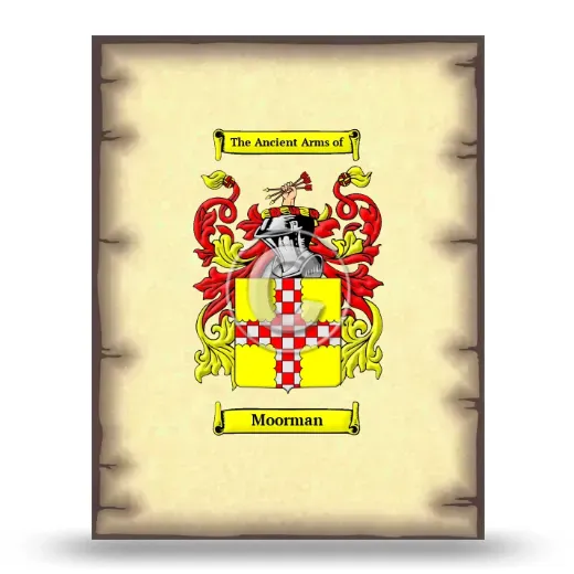 Moorman Coat of Arms Print