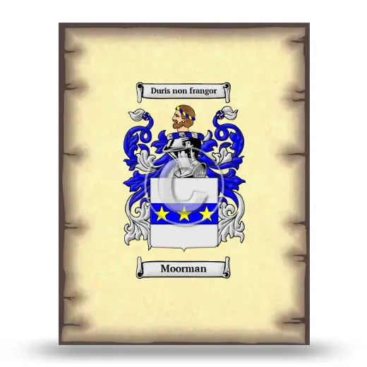 Moorman Coat of Arms Print